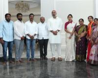 ఎంపీ అరవిందును డా బోగ శ్రావణి తో కలిసిన జగిత్యాల రాయికల్ బిజెపి కౌన్సిలర్లు