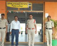 ఇంటర్మీడియట్ పరీక్షలు – భద్రతా ఏర్పాట్లను పరిశీలించిన పోలీస్ అధికారులు