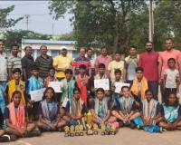 రాష్ట్ర స్థాయి సి ఎం కప్ బాస్కెట్ బాల్ పోటీలలో ప్రతిభ కనబరిచిన జగిత్యాల క్రీడాకారులను సన్మానించిన మున్సిపల్ చైర్మెన్.