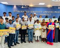 జగిత్యాల జిల్లాలోని ప్రతిభ కనబర్చిన మైనారిటీ గురుకులం విద్యార్థులకు సన్మానం