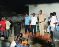 సైబర్ నేరాల డ్రగ్స్ వినియోగంపై పోలీస్ కళా బృందం అవగాహన సదస్సు 