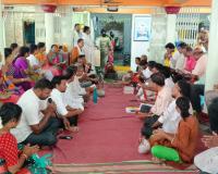 శ్రీ భక్త మార్కండేయ దేవాలయంలో వర్షాలు సమృద్ధిగా కురవాలని మహాశివునికి   జల అభిషేకం