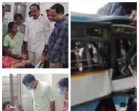 కొండగట్టు  సమీపంలో ఘోర రోడ్డు ప్రమాదం*    *బస్సులో ఉన్న  25 మంది ప్రయాణికులకు తీవ్ర గాయాలు