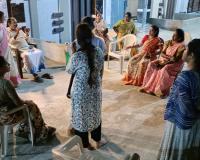 గౌరీ ప్రియ కాలనీలో గణేష్ మంటప నిర్మాణ సన్నాహక సమావేశం