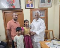 కూచిపూడి నాట్యపోటీల్లో నిత్యాశ్రీకి ద్వితీయ బహుమతి