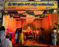 శ్రీ గౌరీ ప్రియ నగర వెల్ఫేర్ అసోసియేషన్ గణేష్ మండపం వద్ద కొనసాగుతున్న ఆధ్యాత్మిక కార్యక్రమాలు