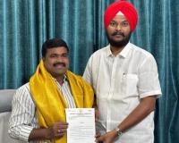 కరీంనగర్ జిల్లా కాంగ్రెస్ ప్రధాన కార్యదర్శిగా అమన్ జిత్ సింగ్