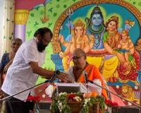 ఆచార్య కషోజ్జుల నీలకంఠముచే కొనసాగుతున్న భాగవత సప్తాహం