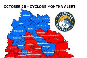 తెలంగాణలో ఎరుపు హెచ్చరిక – 8 జిల్లాల్లో రికార్డు స్థాయిలో వర్షపాతం