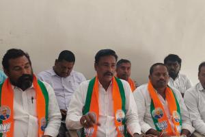 ముంతా తుఫాన్ బాధితులను వెంటనే ఆదుకోవాలి –బీజేపీ నాయకుడు రామ్ గోపాల్ రెడ్డి