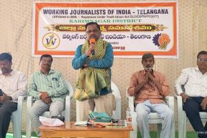  జర్నలిస్టుల ఐక్యతపై డబ్ల్యూజేఐ దృష్టి –కరీంనగర్ జిల్లా  కొత్త కార్యవర్గం ఎన్నిక
