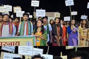 కోక్రాజార్ BTC సచివాలయంలో ఉద్రిక్తత – వేలాది విద్యార్థుల ఆందోళన