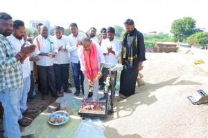 జగిత్యాలలో వరి ధాన్యం కొనుగోలు కేంద్రం ప్రారంభించిన ఎమ్మెల్యే డా.సంజయ్ కుమార్