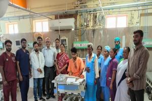 గాంధీ ఆస్పత్రిలో అరుదైన శస్త్రచికిత్స విజయవంతం