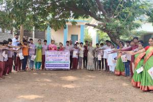 గొల్లపల్లిలో చైల్డ్ మ్యారేజ్ ఫ్రీ వెల్ఫేర్ అవగాహన సదస్సులు