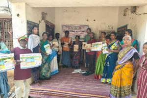 బాల్యవివాహాల రహిత భారత దేశం కోసం విద్యార్థులచే  ప్రతిజ్ఞ