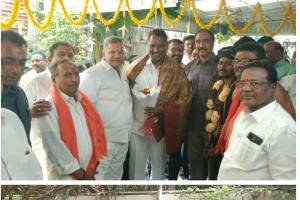 జగిత్యాలలో మాజీ మున్సిపల్ చైర్మన్ గిరి నాగభూషణం ఇంట్లో అయ్యప్ప పడి పూజ : పాల్గొన్న మంత్రి అడ్లూరి లక్ష్మణ్ కుమార్, ఎమ్మెల్యే డా. సంజయ్