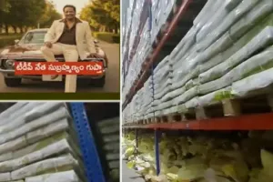 టీడీపీ నేత గోడౌన్ లో పట్టుబడ్డ టన్నుల కొద్దీ గోమాంసం – 