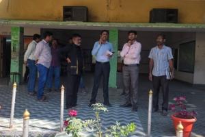 ఇబ్రహీంపట్నంలో పంచాయతీ ఎన్నికల ఏర్పాట్ల పరిశీలన