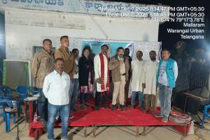 ఓటరు తస్మాత్ జాగ్రత్త..! మల్లారంలో జాగృతి నాటిక