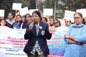 పోష్ యాక్ట్–2013పై అవగాహన ర్యాలీ