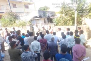 ఎన్నికల కోడ్ నియమాల్లో  ప్రశాంతంగా ఎన్నికలు నిర్వహించుకోవాలి :ఎస్ఐ, కృష్ణ సాగర్ రెడ్డి  