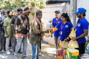 హైదరాబాద్‌లో స్కై ఫౌండేషన్ 292వ అన్నదాన కార్యక్రమం