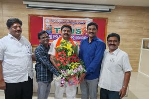 TPUS రాష్ట్ర అధ్యక్షునిగా వోడ్నాల రాజశేఖర్ ఏకగ్రీవ ఎన్నిక