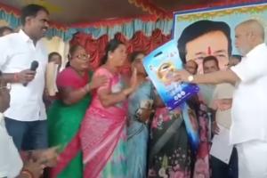 మంత్రి దామోదర రాజనర్సింహ కు జోగిపేట లో చుక్కెదురు.