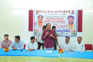 నియోజకవర్గ సర్పంచులకు న్యాక్ కేంద్రంలో దిశా నిర్దేశం చేసిన ఎమ్మెల్యే డా సంజయ్ కుమార్