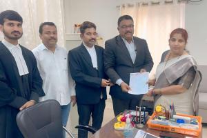 మెట్‌పల్లిలో అదనపు కోర్టు కోసం హైకోర్టును కలిసిన బార్ అసోసియేషన్ నాయకులు 