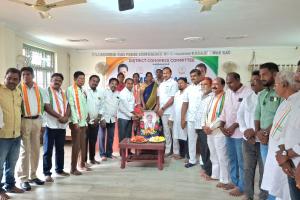 ఘనంగా దుద్దిళ్ల శ్రీపాదరావు 89వ జయంతి వేడుకలు