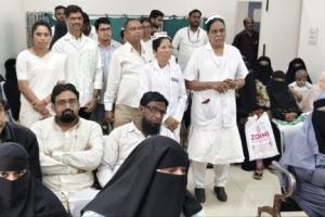 జగిత్యాలలో హజ్ యాత్రికులకు వాక్సినేషన్ ప్రారంభం – ఎమ్మెల్యే డా. సంజయ్ కుమార్ పరిశీలన