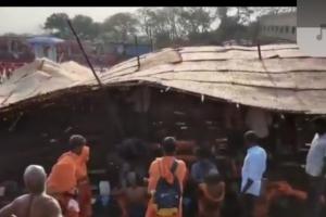 కొండగట్టు లో పందిళ్ళు కూలిపోవడం నిర్లక్ష్యానికి నిదర్శనం - కవిత 