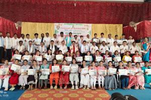 చదువుతోనే చక్కటి జీవితం  జగిత్యాల జిల్లా అడిషనల్ కలెక్టర్ రాజా గౌడ్ 