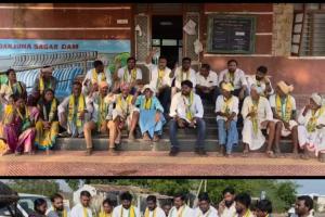 నందికొండ మున్సిపల్ అధికారుల తీరుపై టీఆర్ఎస్ ఆగ్రహం
