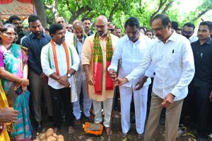 జగిత్యాలకు కేంద్రీయ విద్యాలయ భవన నిర్మాణానికి భూమిపూజ