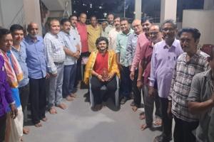 ప్రభుత్వ ఉద్యోగం సాధించిన యువకునికి మారుతి స్నేహమండలి సత్కారం 