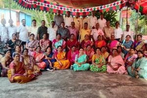 నూకపల్లి సరస్వతీ ఆలయం వద్ద జగిత్యాల డైలీ వాకర్స్ సందడి