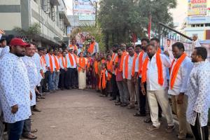 మున్సిపల్ లో గణనాథునుకి ఉత్తర పూజలు 