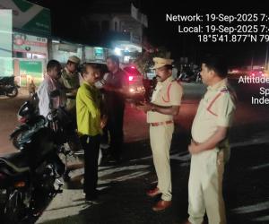 మద్యం సేవించి వాహనాలు నడపరాదు.