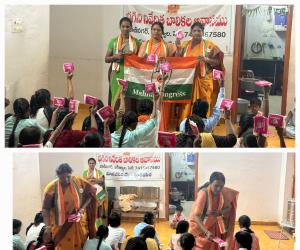 మహిళా అభ్యున్నతీకి కాంగ్రెస్ పార్టీ కృషి.   జిల్లా మహిళా కాంగ్రెస్ అధ్యక్షురాలు తాటిపర్తి విజయలక్ష్మి దేవేందర్ రెడ్డి.  