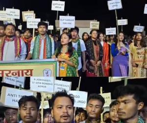 కోక్రాజార్ BTC సచివాలయంలో ఉద్రిక్తత – వేలాది విద్యార్థుల ఆందోళన