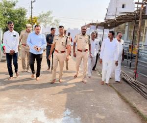 మల్లన్నపేట జాతరకి వచ్చే భక్తులకు ఎలాంటి  ఇబ్బందులు లేకుండా ఏర్పాట్లు ::జిల్లా ఎస్పీ అశోక్ కుమార్ 