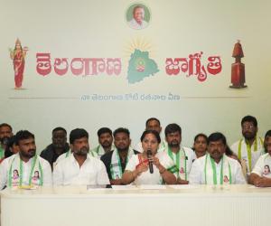 బీసీలకు ద్రోహం చేస్తున్నది కాంగ్రెస్ – రిజర్వేషన్లపై  కవిత ఆరోపణలు, తీవ్ర విమర్శలు