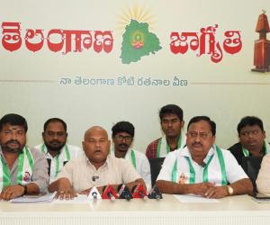 కాళేశ్వరం–నిజాం సాగర్ నీళ్లపై బీఆర్ఎస్ నేతలకు జాగృతి ఘాటైన సమాధానం