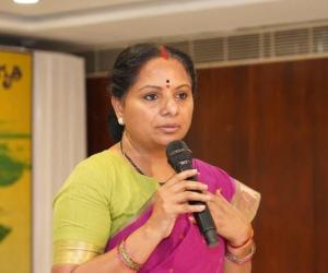 కొండగట్టు అగ్నిప్రమాదంపై కల్వకుంట్ల కవిత ఆందోళన