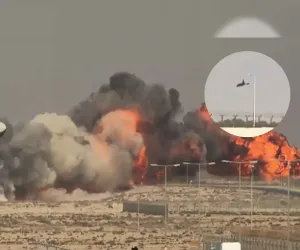 దుబాయ్ ఎయిర్ షో లో కూలిన తేజస్ ఫైటర్ 