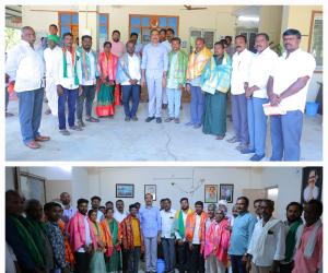 రాయికల్ మండలం పలు గ్రామపంచాయతీ సర్పంచి వార్డు సభ్యులను సత్కరించిన ఎమ్మెల్యే డా. సంజయ్ కుమార్