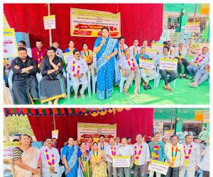 ప్రజాపాలనలో రిటైర్డ్ ఉద్యోగుల దుస్థితి దుర్భరం   రిటైర్డ్ బెనిఫిట్స్ ని ఏక కాలంలో చెల్లించాలి.  జిల్లా పరిషత్ తొలి ఛైర్ పర్సన్   దావ వసంత సురేష్ 